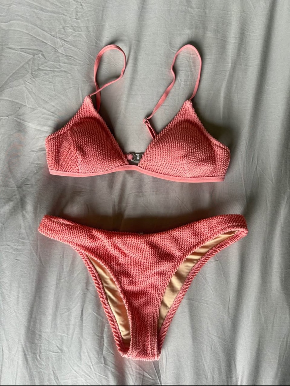 Rhythm Coral Pink Bikini Set